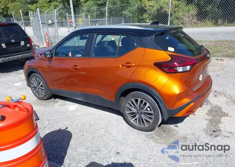 2022 Nissan Kicks Sv Xtronic Cvt z USA, uszkodzony, nr VIN 3N1CP5CV3NL492064